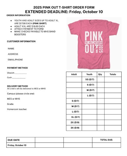 pink out