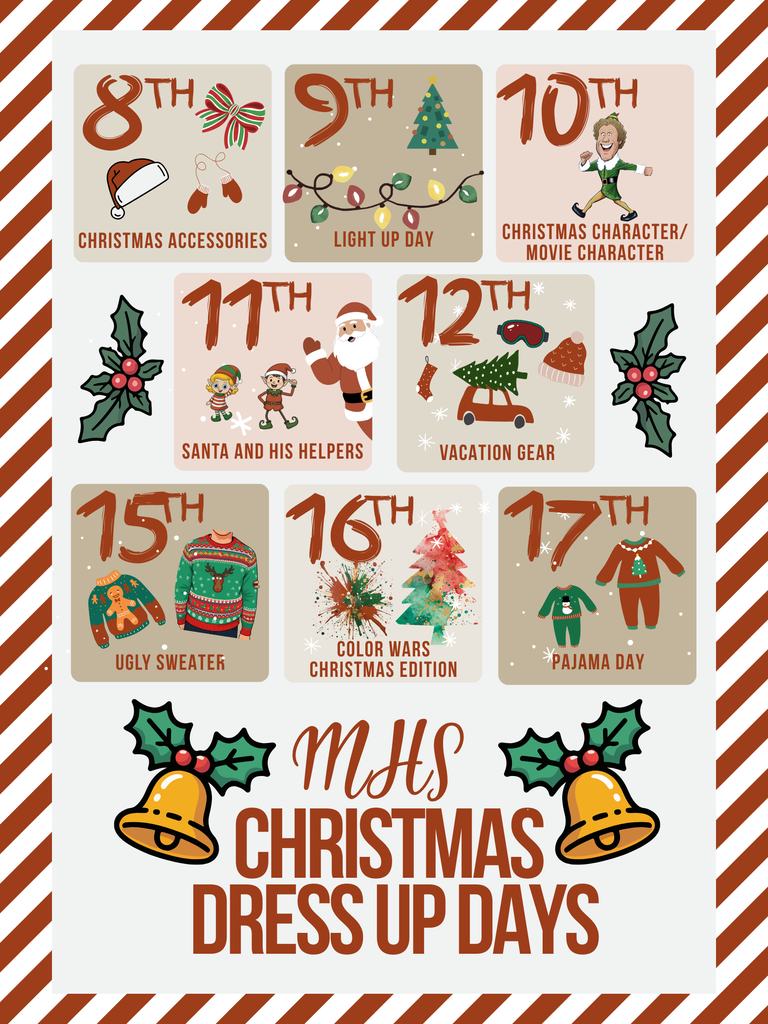 MHS Christmas Dress Up Days
