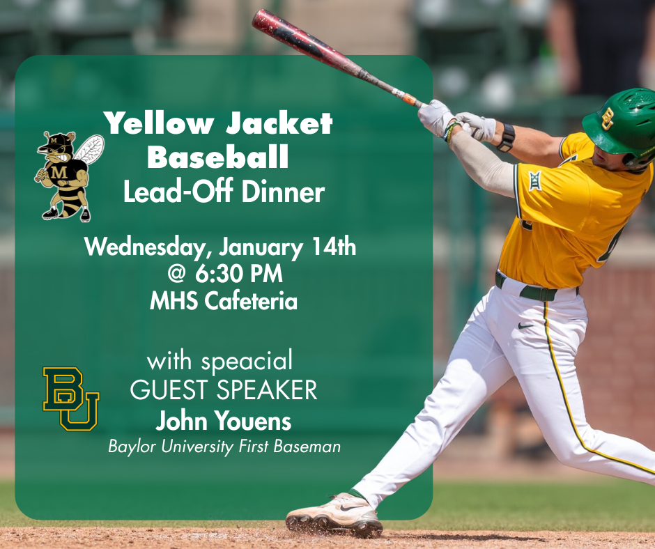 Baseball Lead off dinner