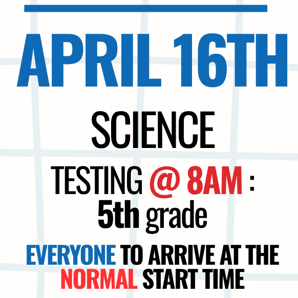 Staar April 16th 2026