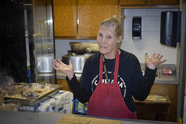 Cafeteria lady