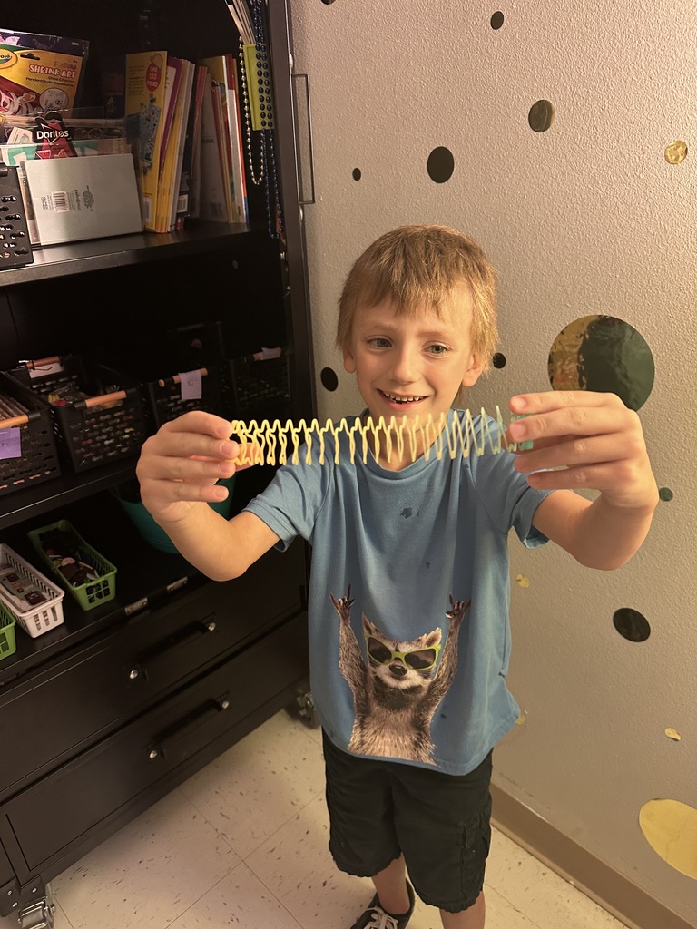Super stretchy slinky!