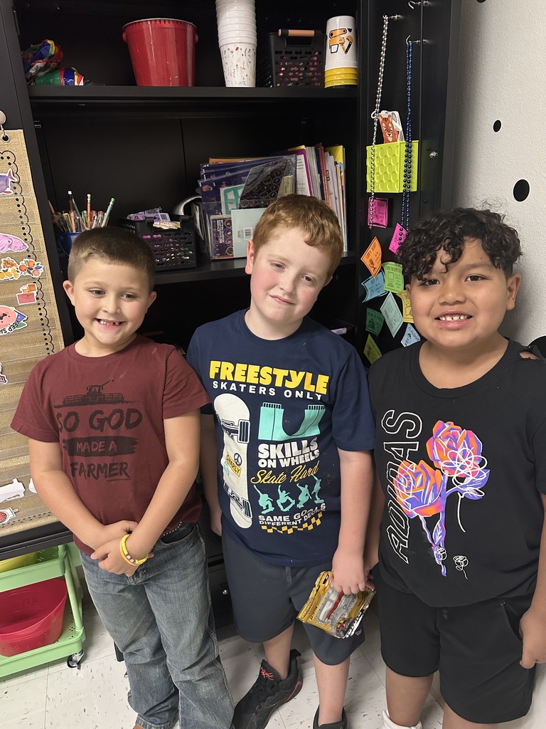 Students choosing prizes from the Jacket store!