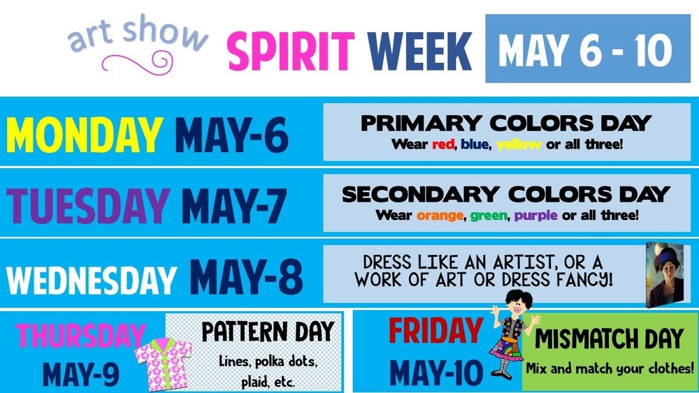 Art Show Spirit Week