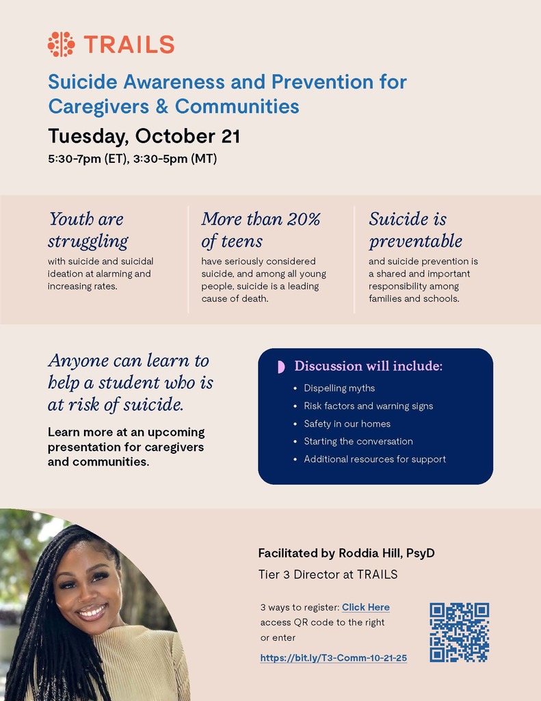 TRAILS to Wellness Webinar October 2025