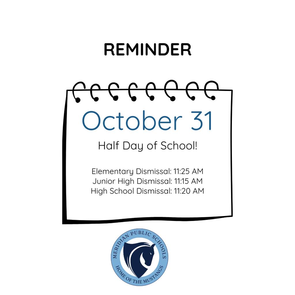 No School 10.31 Reminder