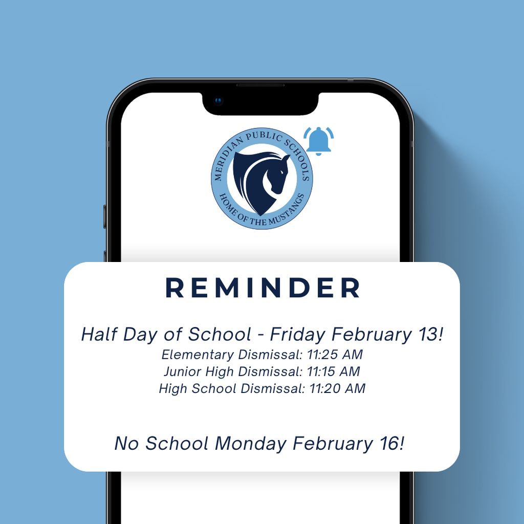 Half Day 4/13 - No School 4/16