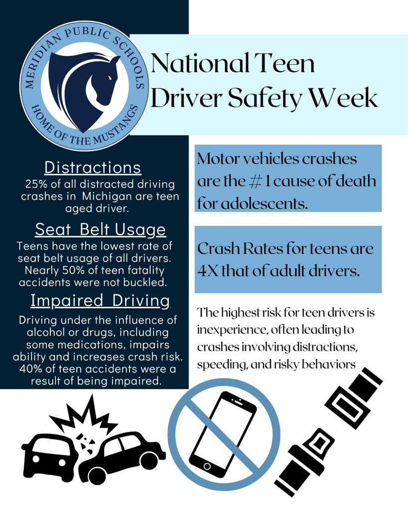 MECHS SADD National Teen Driver Safety Week 2025