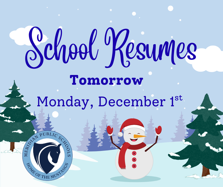 School Resumes Snowman 