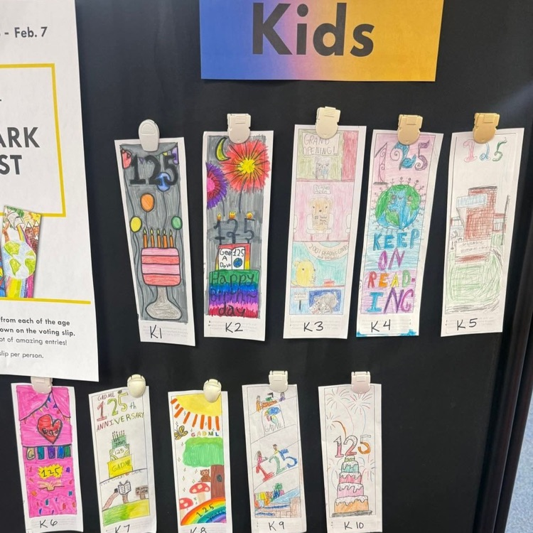 A picture of 10 beautifully decorated and colored bookmarks on display.