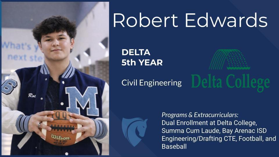 Robbie Edwards, Delta College, Civil Engineering