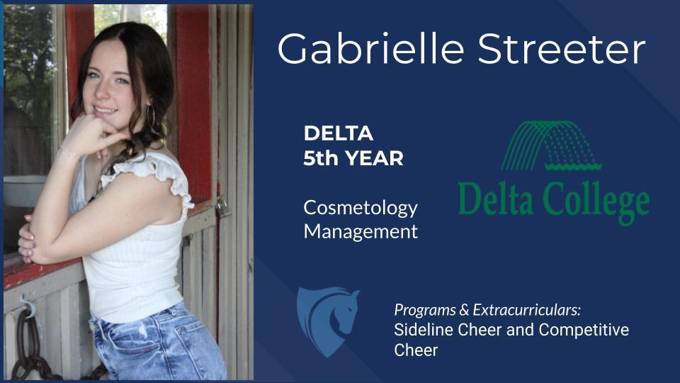 Gabrielle Streeter, Delta College, Cosmetology Management