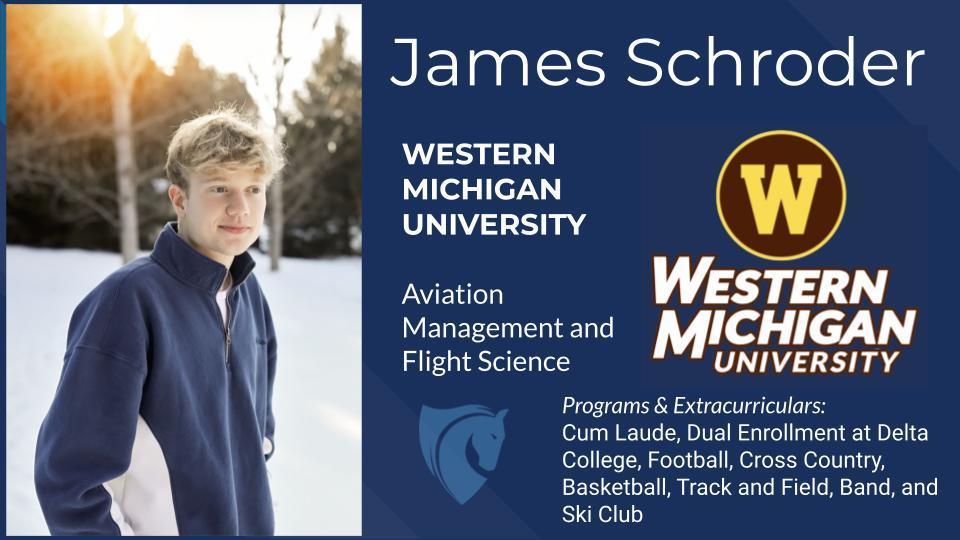 James Schroder, Western Michigan University, Flight Science, Aviation