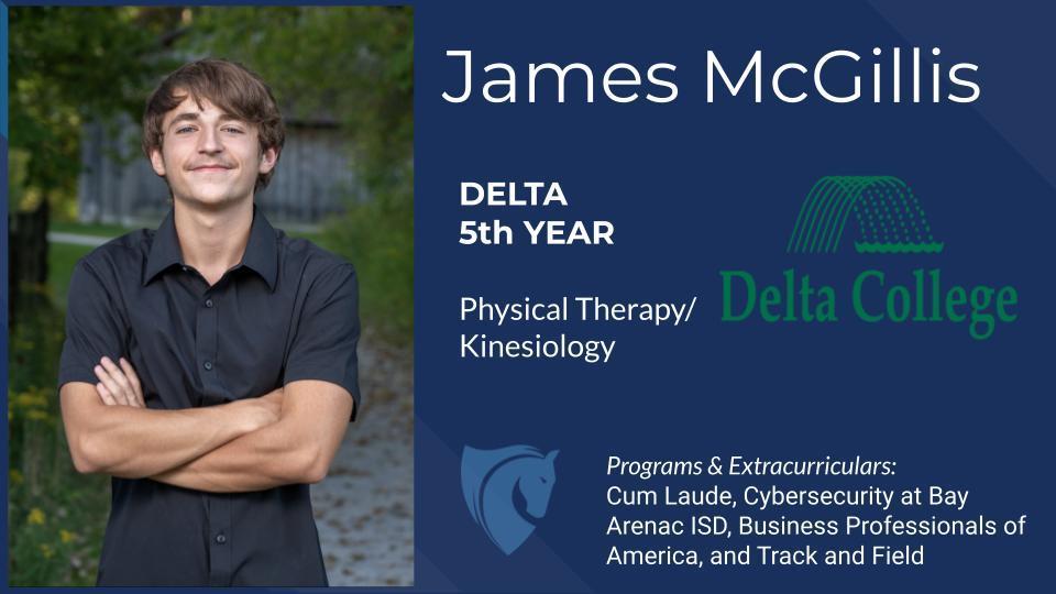 James McGillis, Delta College, Physicial Therapy, etc.