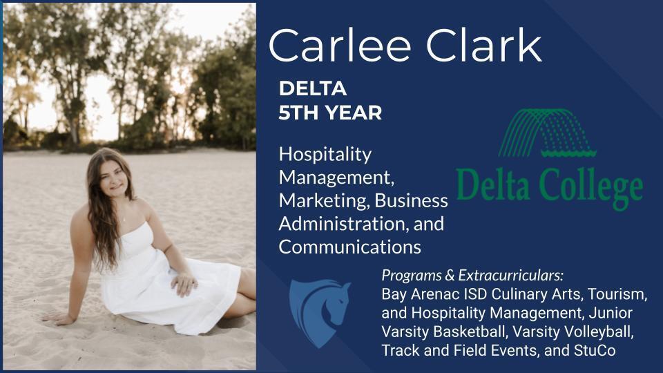 Carlee Clark, Delta College, etc.