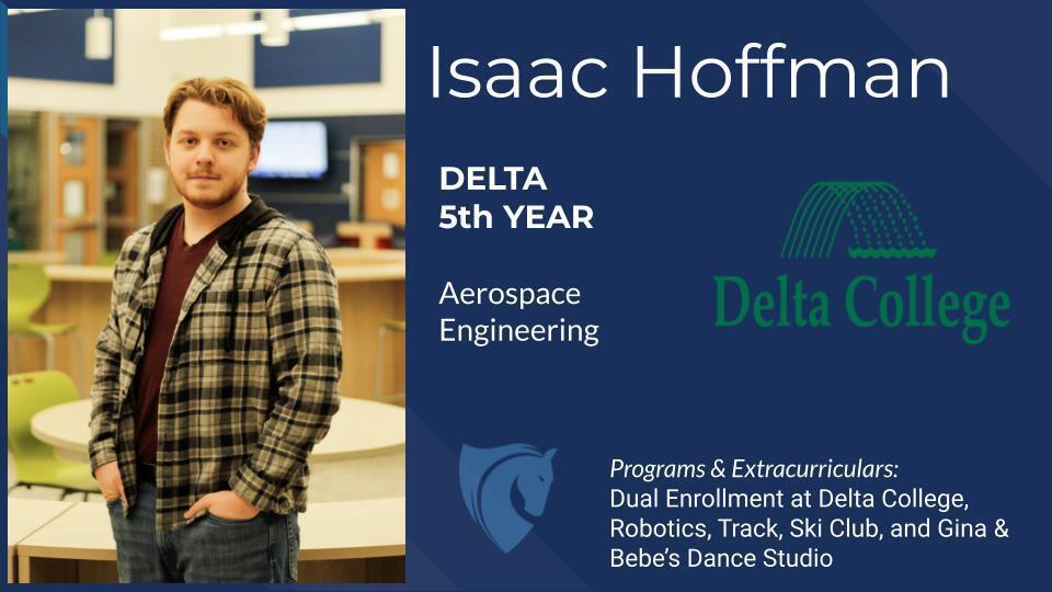Isaac Hoffman, Delta College, Aerospace Engineering, etc. 