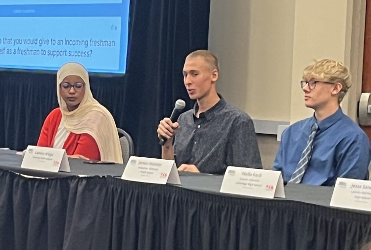 Landon at the State  Education Conference