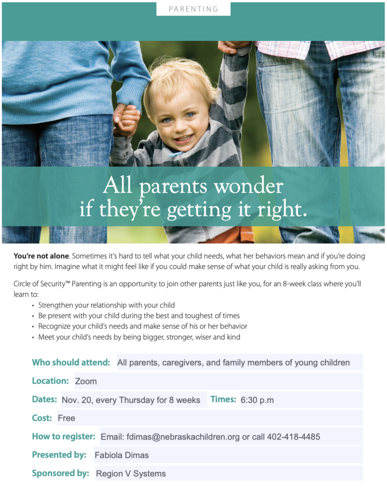 Parenting Flyer