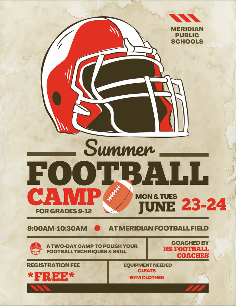 Football Camp Flyer