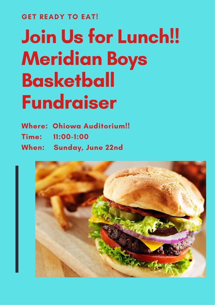 Poster - Join Us for Basketball Fundraiser
