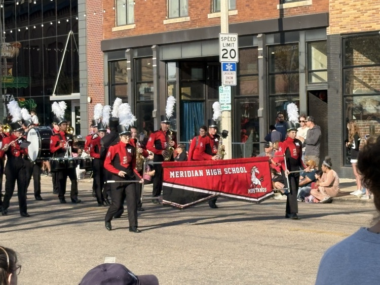 Meridian Marching Band at Harvest of Harmony in Grand Island, NE