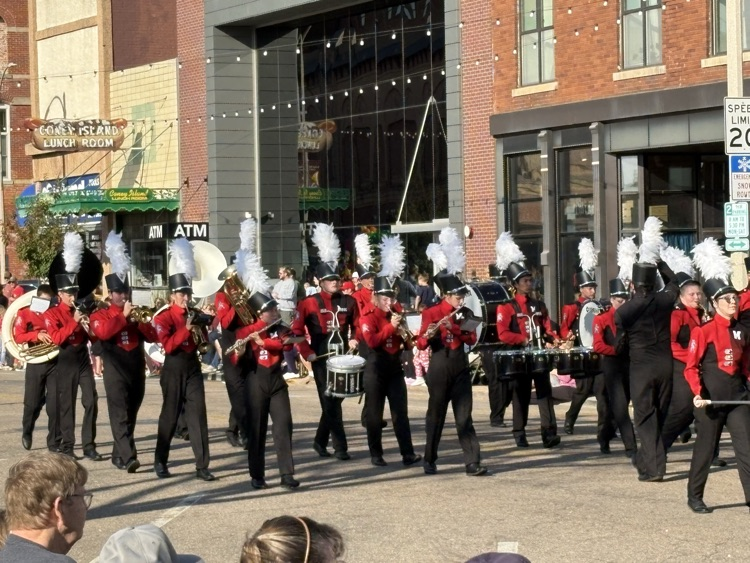 Meridian Marching Band at Harvest of Harmony in Grand Island, NE