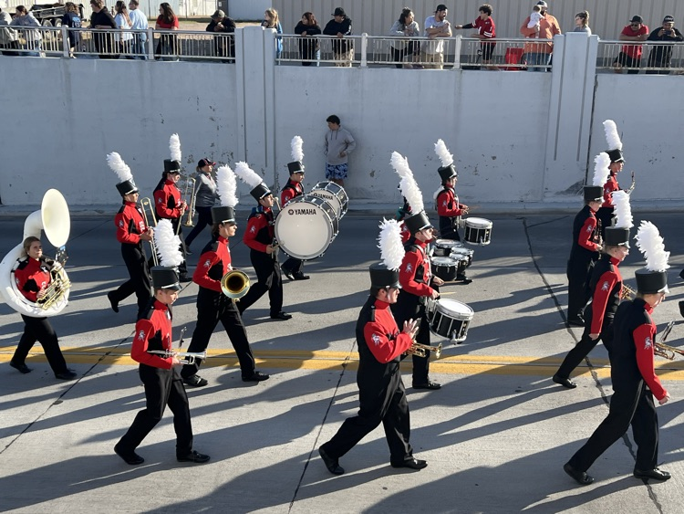Meridian Marching Band at Harvest of Harmony in Grand Island, NE