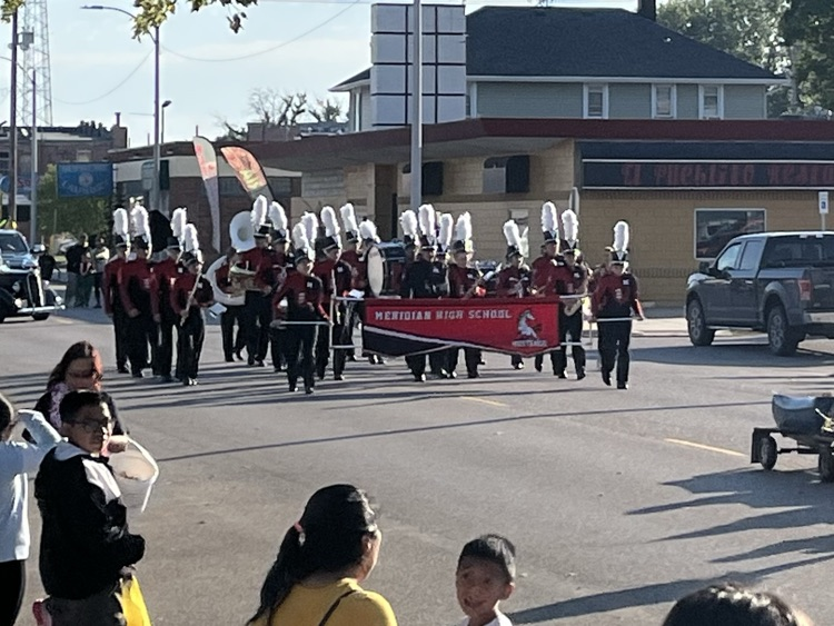 Meridian Marching Band at Harvest of Harmony in Grand Island, NE
