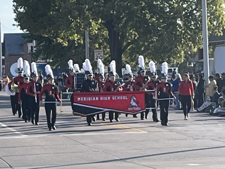 Meridian Marching Band at Harvest of Harmony in Grand Island, NE
