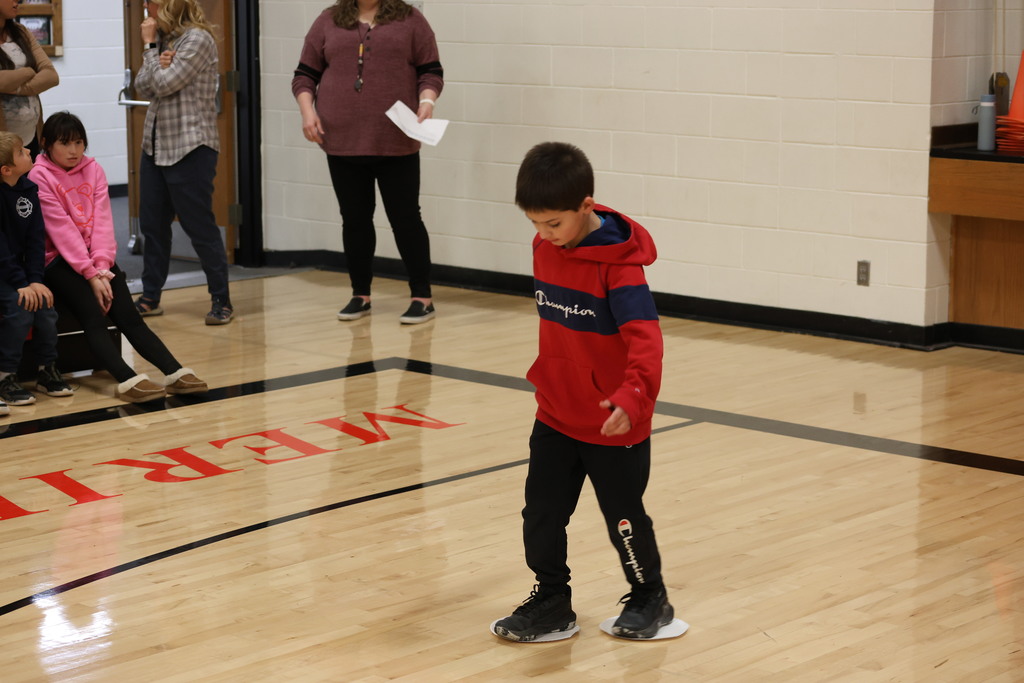 Skiing to the first stop