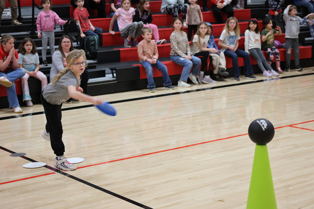 Ellie giving it her best shot!!