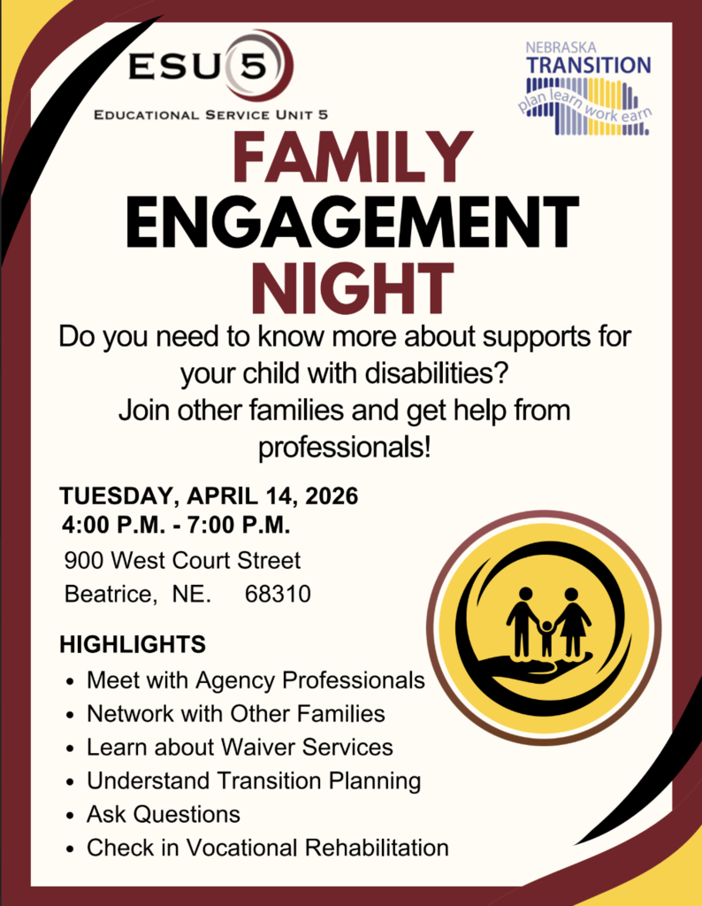 ESU 5 Family Engagement Night