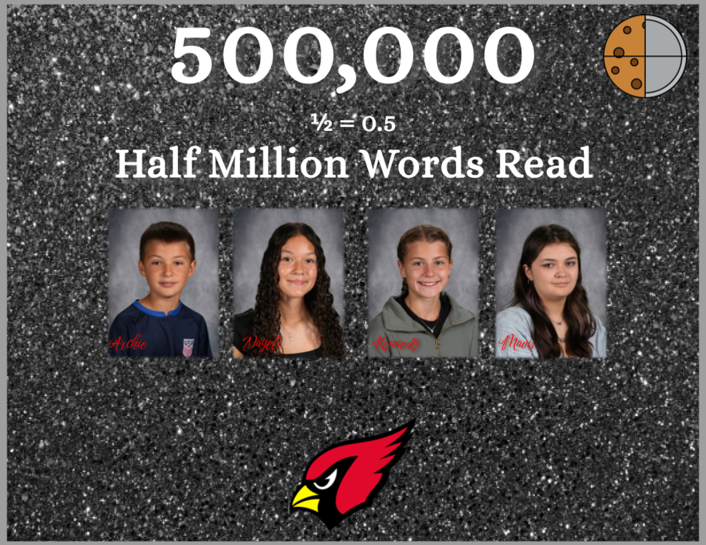 4 Students read 250,000