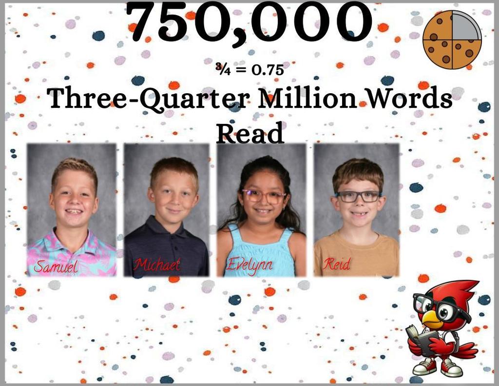 MC Three-quarter Million Word Reader
