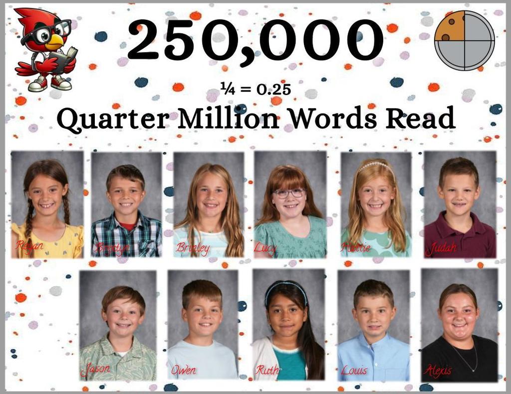 MC Quarter Million Word Reader 2