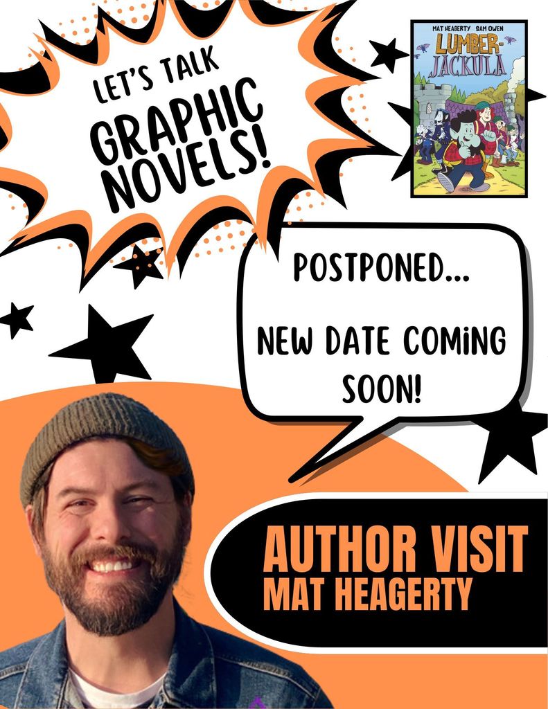 Author Visit Postponed