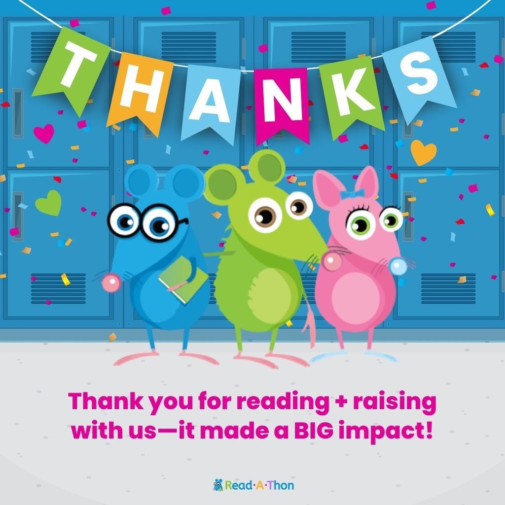 Read-A-Thon Thank You