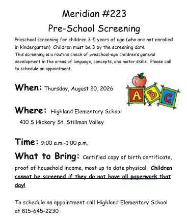 PK Screening