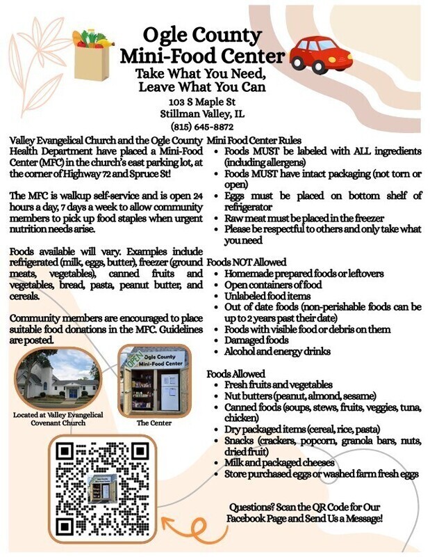 Ogle County Mini-Food Center Information