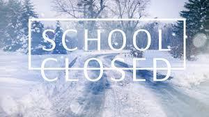 School is closed.