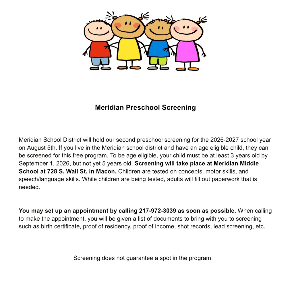 Prek Screening