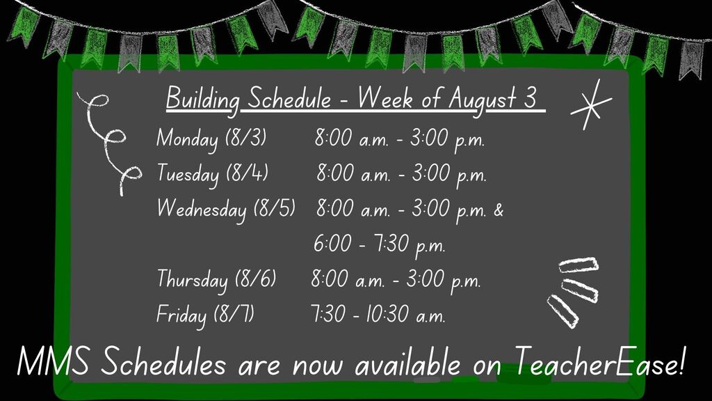 schedules