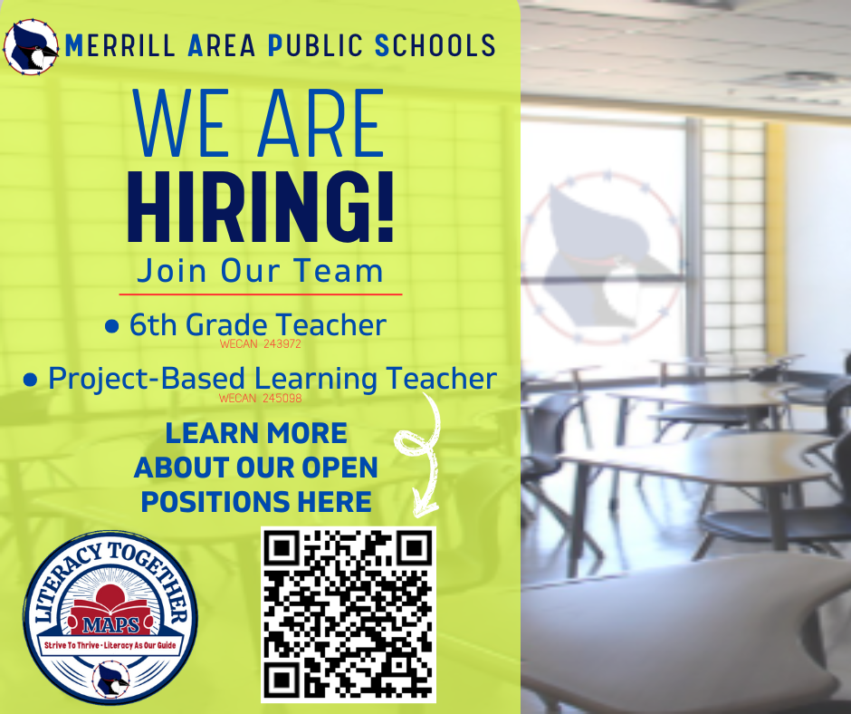 We are hiring! Join our Team