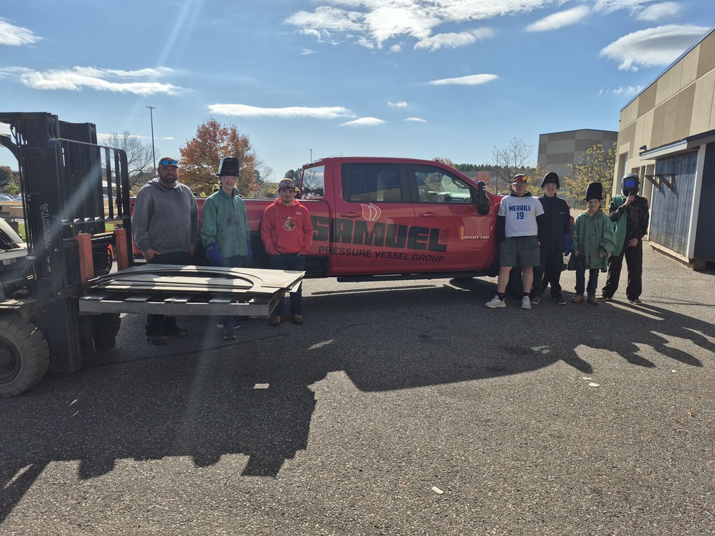 A special shout-out to Samuel Pressure Vessel Group for donating stainless steel plates to our welding program
