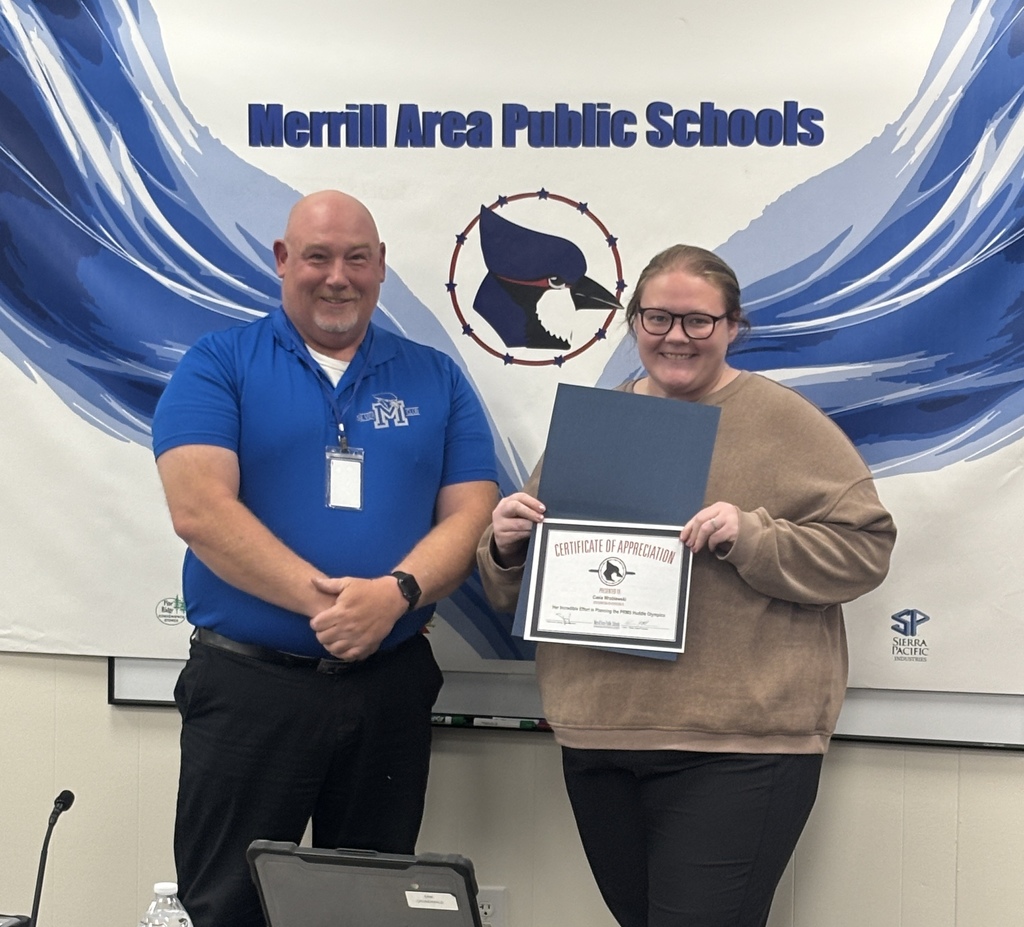 Kevin Blake and Casie Wroblewski board recognition