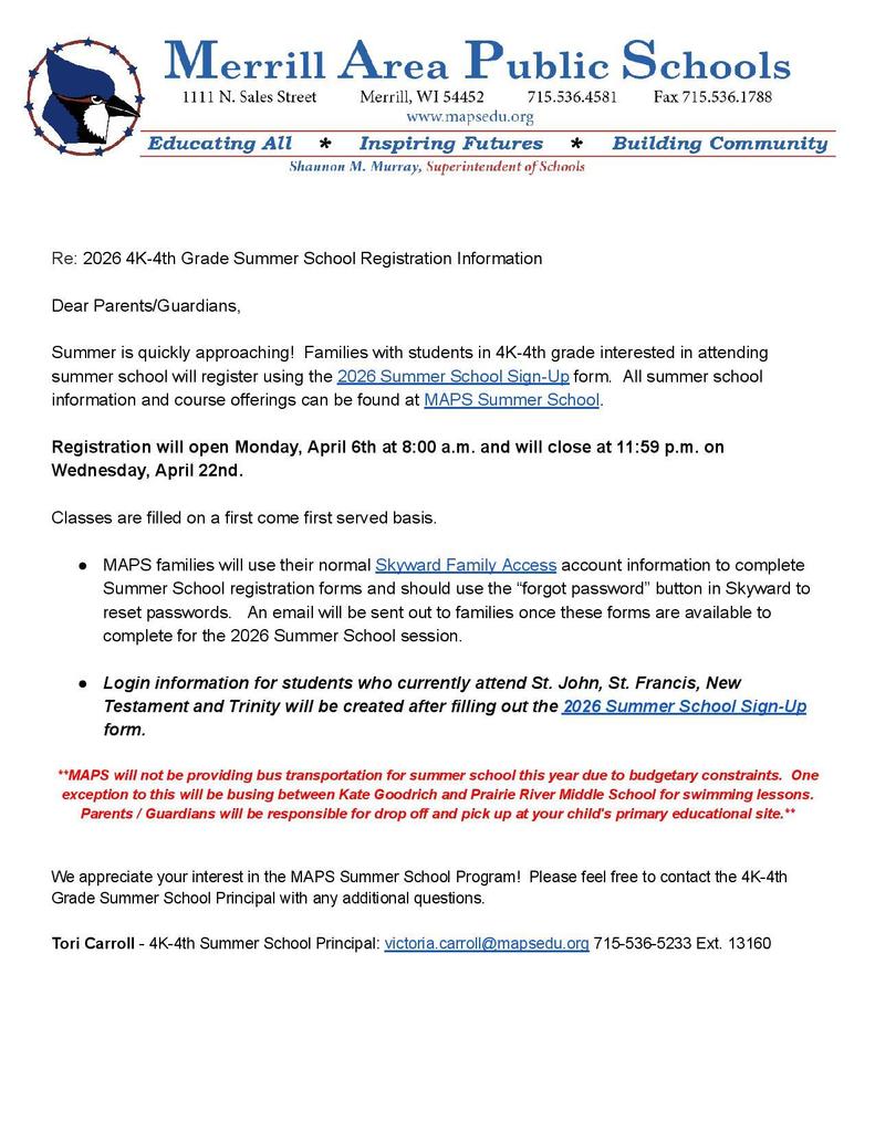 Picture of letter that is linked in the post