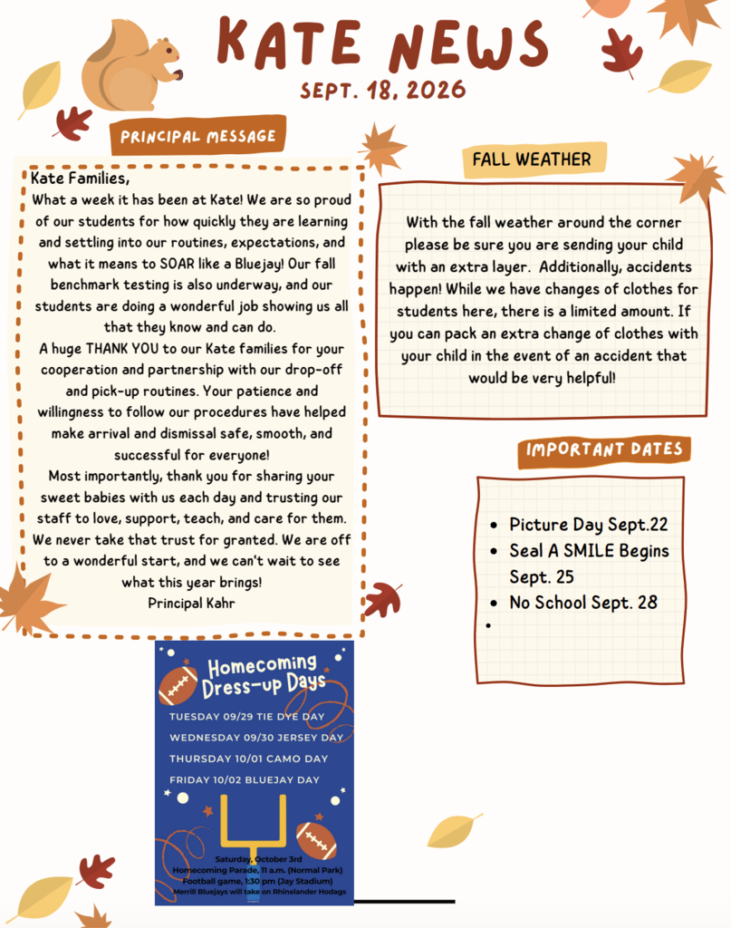 Sept 18 newsletter