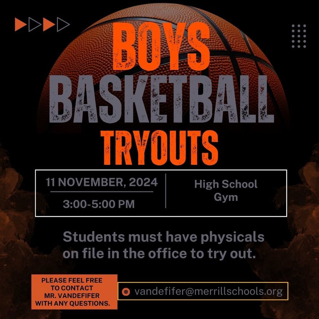 Boys Basketball Try Outs