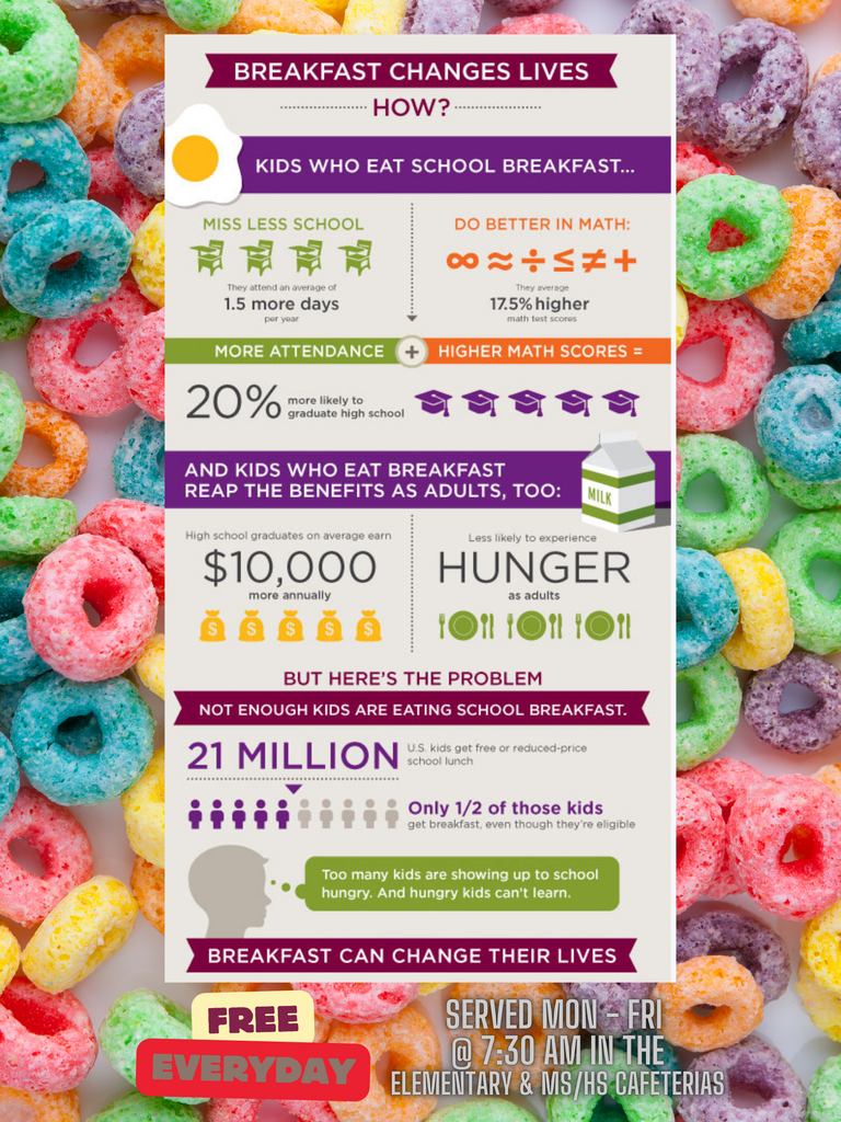 Breakfast outreach flyer