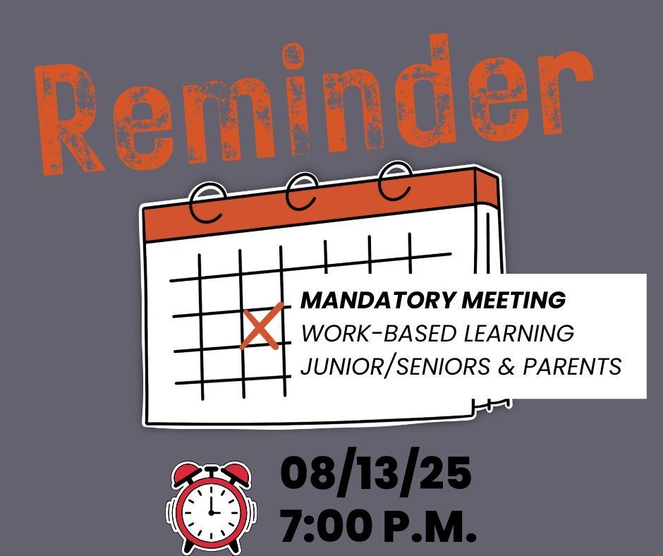WORK-BASED LEARNING MEETING